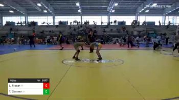 119 lbs Consolation - Layronz Fraser, CA vs Tytus Dimmer, CA
