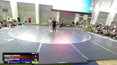 138 lbs Placement Matches (8 Team) - Owen Gruchow, Minnesota Red vs Zackery Motzkus, Washington