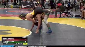 126 lbs Cons. Round 2 - Peter Mitchell, Foothill (sa) vs Justin Herrera, Chaparral