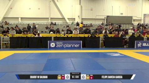Felipe Garcia Garcia vs Sharif W Salman 2025 World IBJJF Jiu-Jitsu No-Gi Championship