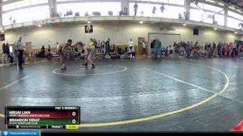 120 lbs 7th Place Match - Hruai Lian, Perry Meridian Wrestling Club vs Brandon Didat, Floyd Wrestling Club