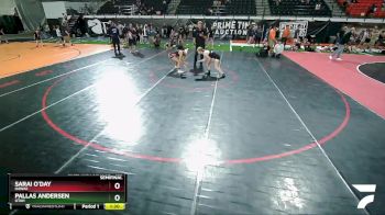 120 lbs Semifinal - Pallas Andersen, Utah vs Sarai O`Day, Hawaii