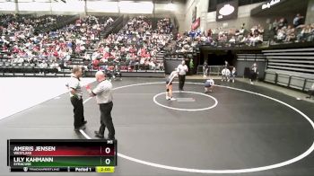 6A 130 lbs Quarterfinal - Ameris Jensen, Westlake vs Lily Kahmann, Syracuse