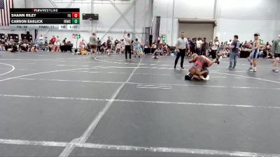 150 lbs Round 2 (4 Team) - Carson Easlick, Front Royal WC vs Shawn Riley, Frost Gang