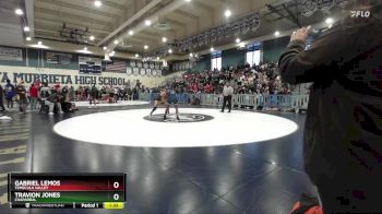 150 lbs Semifinal - Travion Jones, Chaparral vs Gabriel Lemos, Temecula Valley