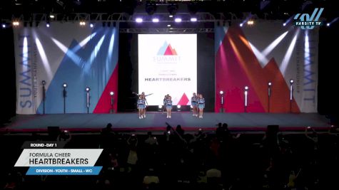 Formula Cheer - Heartbreakers [2023 L1 Youth - Small - WC Day 1] 2023 The Youth Summit