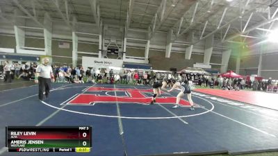 125 lbs Cons. Round 7 - Ameris Jensen, Westlake vs Riley Levin, Alta