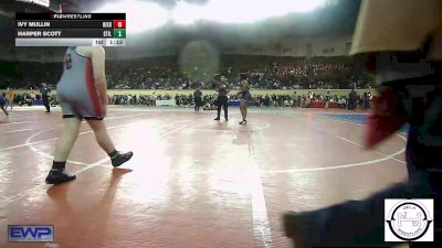 161 lbs Round Of 16 - Amariana Scott, Union Girls JH vs Zoey Mitchell, Del City JH