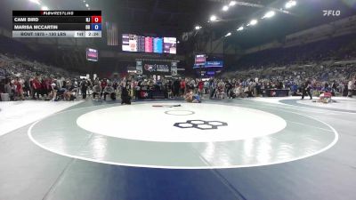 130 lbs Cons. Rd Of 64 - Cami Bird, NJ vs Marisa McCartin, OH