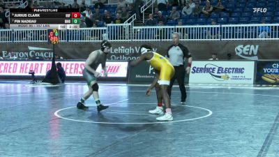 157 lbs Consi Of 8 #2 - Jurius Clark, Hofstra vs Fin Nadeau, Binghamton