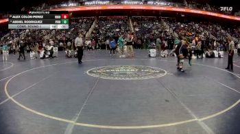 4A 120 lbs Cons. Round 1 - Alex Colon-Perez, Robert B. Glenn High School vs Abdiel Rodriguez, Pine Forest