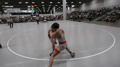 144 lbs Champ. Rd Of 64 - Landon Quiroga, Spartan RTC@LHP vs Kade King, Jackson High School Wrestling