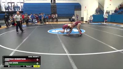 149 lbs Cons. Round 2 - Colton Davis, Eureka vs Jeremiah Robertson, Eureka