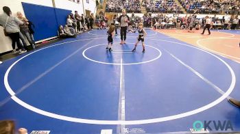 43 lbs Round Of 16 - Lachlan Forrest, Vinita Kids Wrestling vs Roman Hicks, R.A.W.