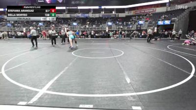 163-178 lbs 7th Place - Stefania Aranguiz, Sc Punishers vs Bella Morteo, Team Morteo