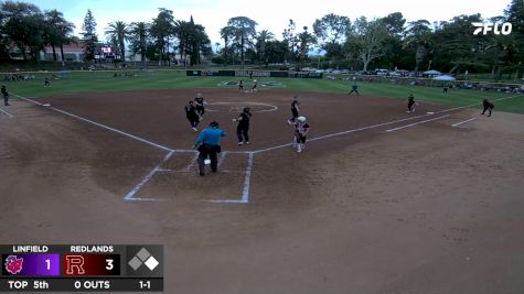 Replay: Linfield vs Redlands | Mar 30 @ 3 PM