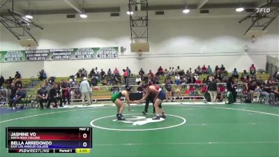 145 lbs Cons. Round 3 - Bella Arredondo, East Los Angeles College vs Jasmine Vo, Santa Rosa College