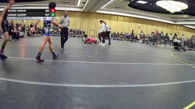 120 lbs Round Of 64 - Elijah Carlin, Riverside Rascal vs Lukas Lucent, PQ Pinners