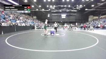 285 lbs Cons. Semi - Kimbal Sweeney, DeSoto HS vs Beau Young, Valley Center