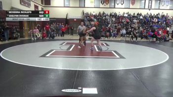 190 lbs Cons. Round 3 - McKenna Ricklefs, Maquoketa vs Joslynn Dvorak, Waterloo West