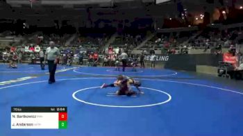 75 lbs Prelims - Noah Bartkowicz, Pinnacle vs Jonah Anderson, Metro Wrestling Academy