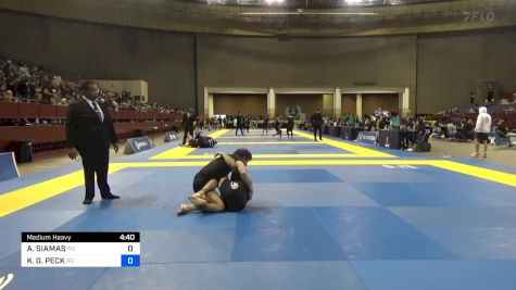 ATHANASIOS SIAMAS vs KYLE G. PECK 2024 Pan IBJJF Jiu-Jitsu No-Gi Championship