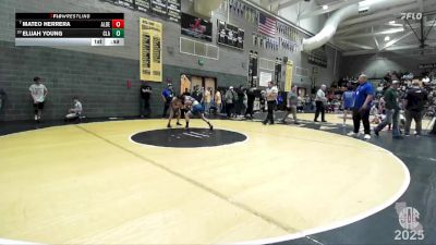 116 lbs Cons. Round 4 - Elijah Young, Clark vs Mateo Herrera, Anderson Attack WC