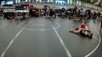 84 lbs Cons. Round 2 - Wesley Vincent, Warhawks vs Jack Friedland, Emperor Trained