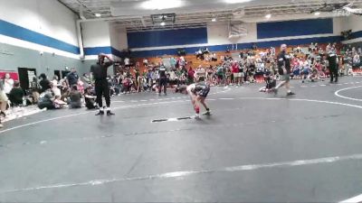 60 lbs Champ. Round 1 - Luciana Patacca, KC Elite Training Center vs Brody Purvis, Mighty Warriors Wrestling Aca
