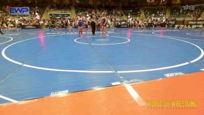 110 lbs Round Of 16 - Luna Elmer, Alber Athletics vs Zaina Albadri, Greater Heights Wrestling