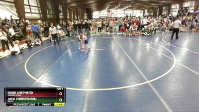 49 lbs Semifinal - Jack Christensen, Delta vs Hank Shepherd, Spanish Fork