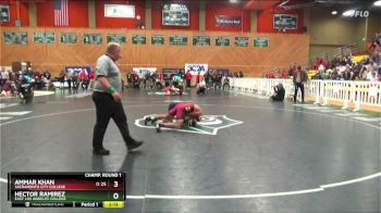 149 lbs Champ. Round 1 - Ammar Khan, Sacramento City College vs Hector Ramirez, East Los Angeles College