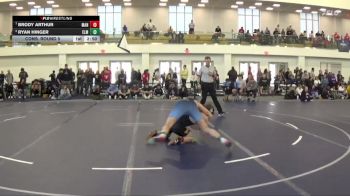 149 lbs Cons. Round 5 - Brody Arthur, Manchester vs Ryan Hinger, Elmhurst University