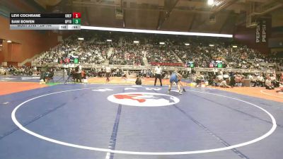 2A-144 lbs Cons. Round 1 - Levi Cochrane, Greybull/Riverside vs Sam Bowen, Upton