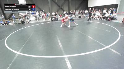 132 lbs Trey Beissel, Minnesota Blue vs Landen Bogard, Wisconsin Blue