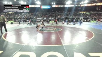 120 lbs Quarterfinal - Brand`n Edstrom, Madison vs Alejandro Vargas, Crook County