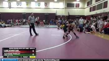 SPW-21 lbs Round 3 - Raymond Parsley, Indee Mat Club vs Luke Schnittjer, Maquoketa Valley WildCats