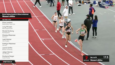 Women's 800m, Prelims 4