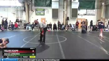 76 lbs Finals (2 Team) - William Schork, Junior Terps Xtreme vs Rocco Lombardo, PA Alliance Black