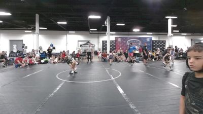 44-48 lbs Quarterfinal - George Gerasimov, Red Hawk vs Brooks Giberson, All I See Is Gold