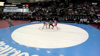 3A 106 lbs Champ. Round 1 - Jantz Greenhalgh, Carbon vs Porter Daniels, Manti