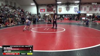 Bracket 11 lbs 3rd Place Match - Bo Briggs, Keokuk Kids Wrestling Club vs Jack Rea, Fort Madison Wrestling Club