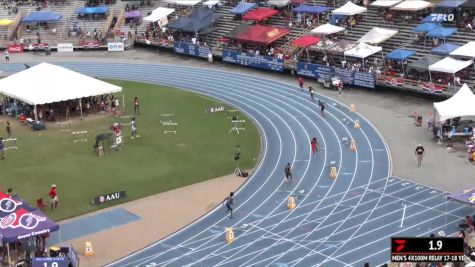 Youth Boys' 4x100m Relay, Semi-Finals 9 - Age 17-18