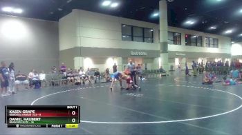 170 lbs Round 1 (6 Team) - Daniel Haubert, Brawlers Elite vs Kasen Grape, Nebraska Hangin` 10`s