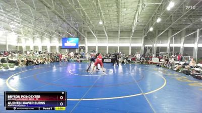 190 lbs Round 3 (6 Team) - Bryson Poindexter, Oklahoma Outlaws Blue vs Quentin-Xavier Burns, North Carolina