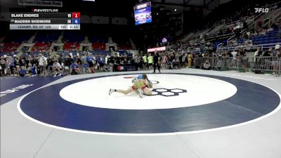 126 lbs Champ. Rd Of 128 - Blake Endres, WI vs Madden Skidmore, OK