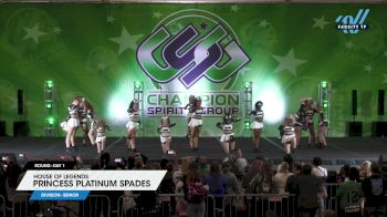 House of Legends - Princess Platinum Spades [2024 L3 Senior Day 1] 2024 CSG Indy Challenge
