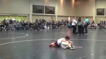 75 lbs Finals (2 Team) - Dylan Hutt, Iowa Silver vs Braylen Johnson, AYWO