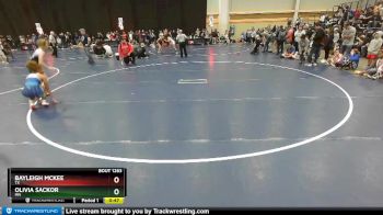 106 lbs Cons. Round 2 - Bayleigh McKee, TX vs Olivia Sackor, MN