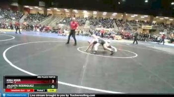 135 lbs Finals (8 Team) - Jaleata Rodriguez, McKay vs Kira Kerr, La Pine